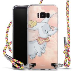 New Carry Case Transparent Stoff colourful/silber