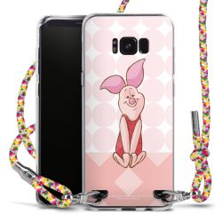 New Carry Case Transparent Stoff colourful/silber