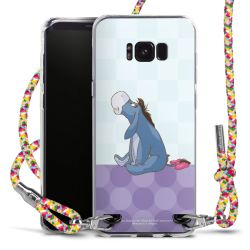 New Carry Case Transparent Stoff colourful/silber