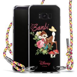 New Carry Case Transparent Stoff colourful/silber