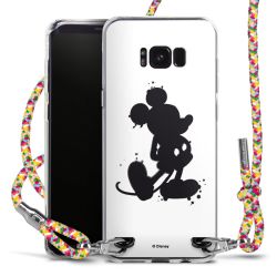 New Carry Case Transparent Stoff colourful/silber