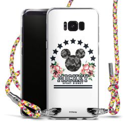 New Carry Case Transparent Stoff colourful/silber