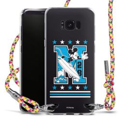 New Carry Case Transparent Stoff colourful/silber