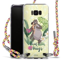 New Carry Case Transparent Stoff colourful/silber