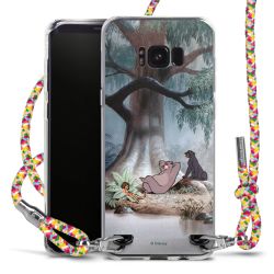 New Carry Case Transparent Stoff colourful/silber