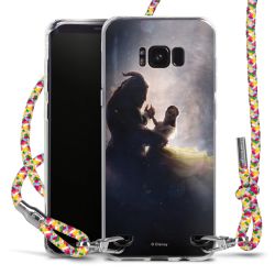 New Carry Case Transparent Stoff colourful/silber