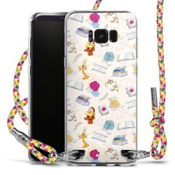 New Carry Case Transparent Stoff colourful/silber