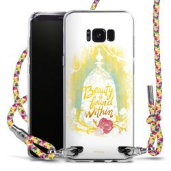 New Carry Case Transparent Stoff colourful/silber