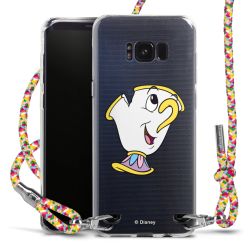 New Carry Case Transparent Stoff colourful/silber