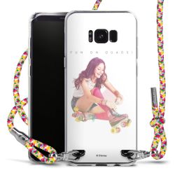 New Carry Case Transparent Stoff colourful/silber