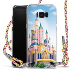 New Carry Case Transparent Stoff colourful/silber