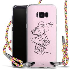 New Carry Case Transparent Stoff colourful/silber