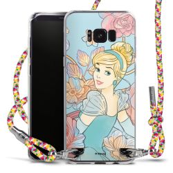 New Carry Case Transparent Stoff colourful/silber