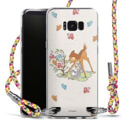 New Carry Case Transparent Stoff colourful/silber