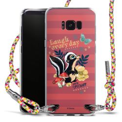 New Carry Case Transparent Stoff colourful/silber