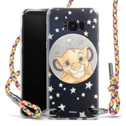 New Carry Case Transparent Stoff colourful/silber