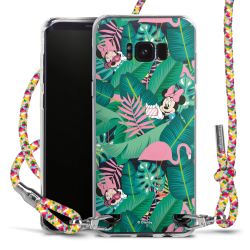 New Carry Case Transparent Stoff colourful/silber