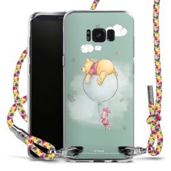 New Carry Case Transparent Stoff colourful/silber