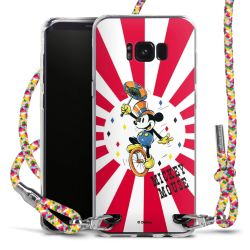 New Carry Case Transparent Stoff colourful/silber