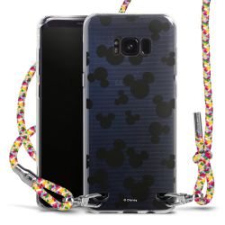 New Carry Case Transparent Stoff colourful/silber