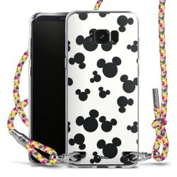 New Carry Case Transparent Stoff colourful/silber