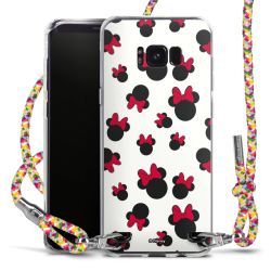 New Carry Case Transparent Stoff colourful/silber