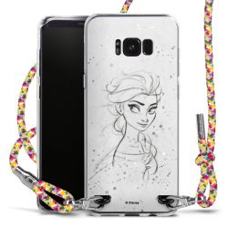 New Carry Case Transparent Stoff colourful/silber