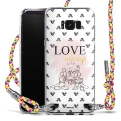 New Carry Case Transparent Stoff colourful/silber