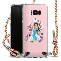 New Carry Case Transparent Stoff colourful/silber