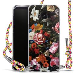 New Carry Case Transparent Stoff colourful/silber