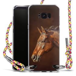 New Carry Case Transparent Stoff colourful/silber