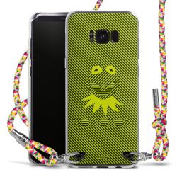 New Carry Case Transparent Stoff colourful/silber