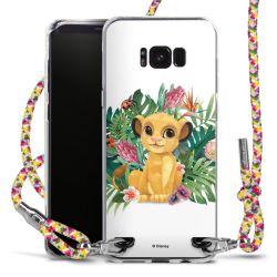 New Carry Case Transparent Stoff colourful/silber