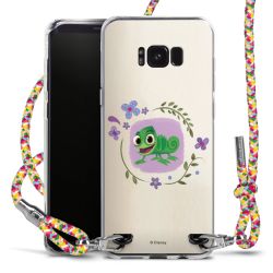 New Carry Case Transparent Stoff colourful/silber