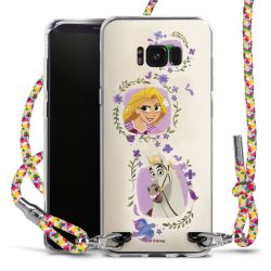 New Carry Case Transparent Stoff colourful/silber