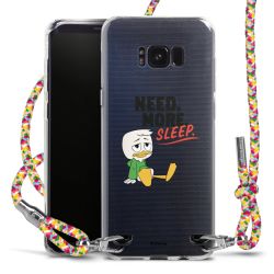 New Carry Case Transparent Stoff colourful/silber