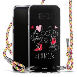 New Carry Case Transparent Stoff colourful/silber