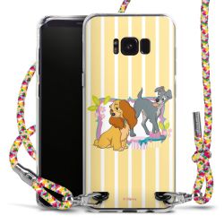 New Carry Case Transparent Stoff colourful/silber