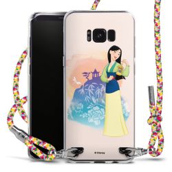 New Carry Case Transparent Stoff colourful/silber