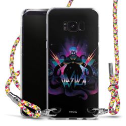 New Carry Case Transparent Stoff colourful/silber