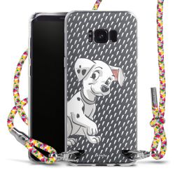 New Carry Case Transparent Stoff colourful/silber