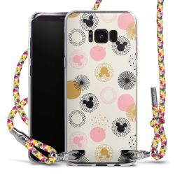 New Carry Case Transparent Stoff colourful/silber