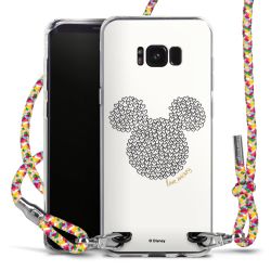 New Carry Case Transparent Stoff colourful/silber