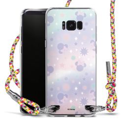 New Carry Case Transparent Stoff colourful/silber