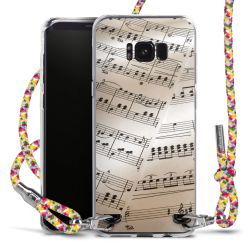 New Carry Case Transparent Stoff colourful/silber