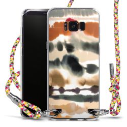 New Carry Case Transparent Stoff colourful/silber