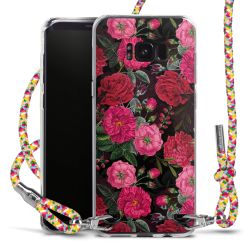 New Carry Case Transparent Stoff colourful/silber