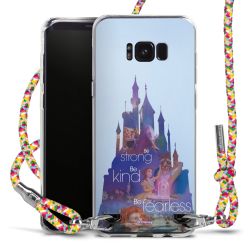 New Carry Case Transparent Stoff colourful/silber