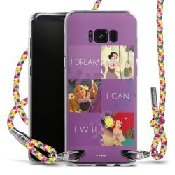 New Carry Case Transparent Stoff colourful/silber