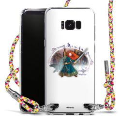 New Carry Case Transparent Stoff colourful/silber